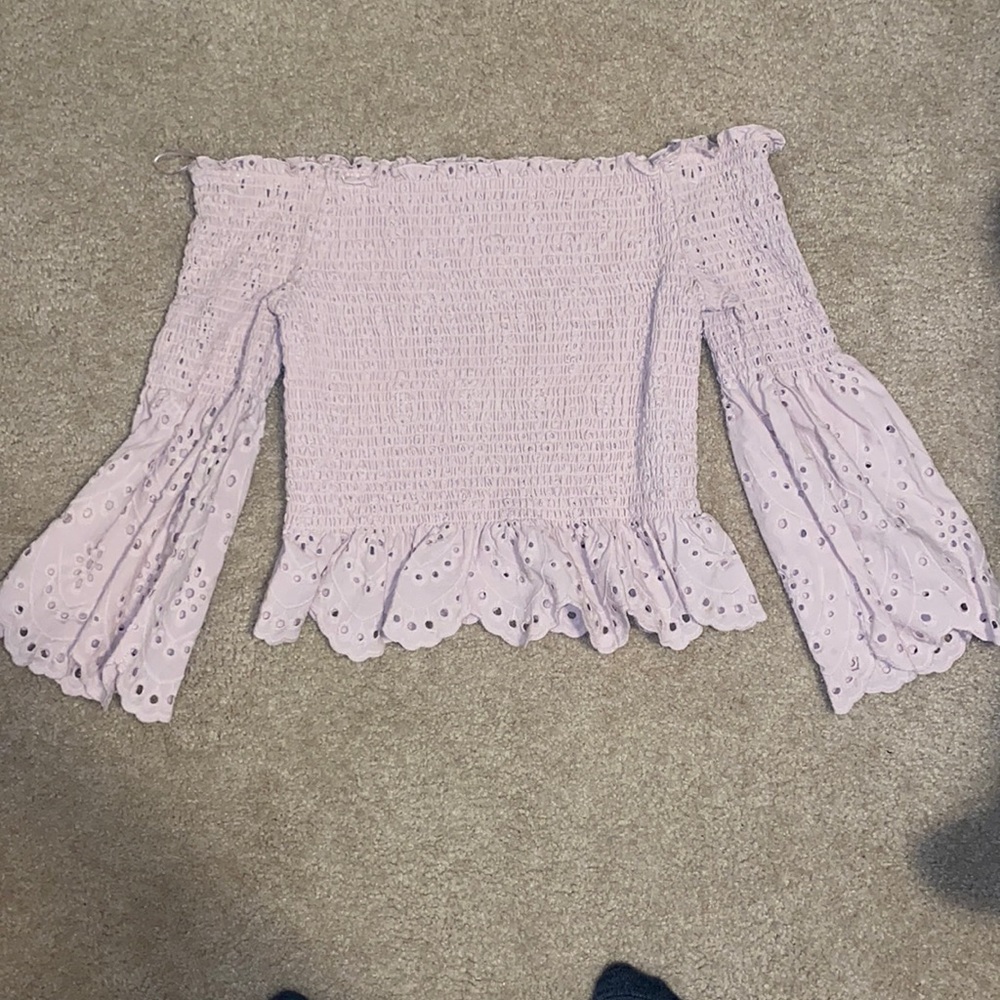 Off-the-Shoulder Shirt